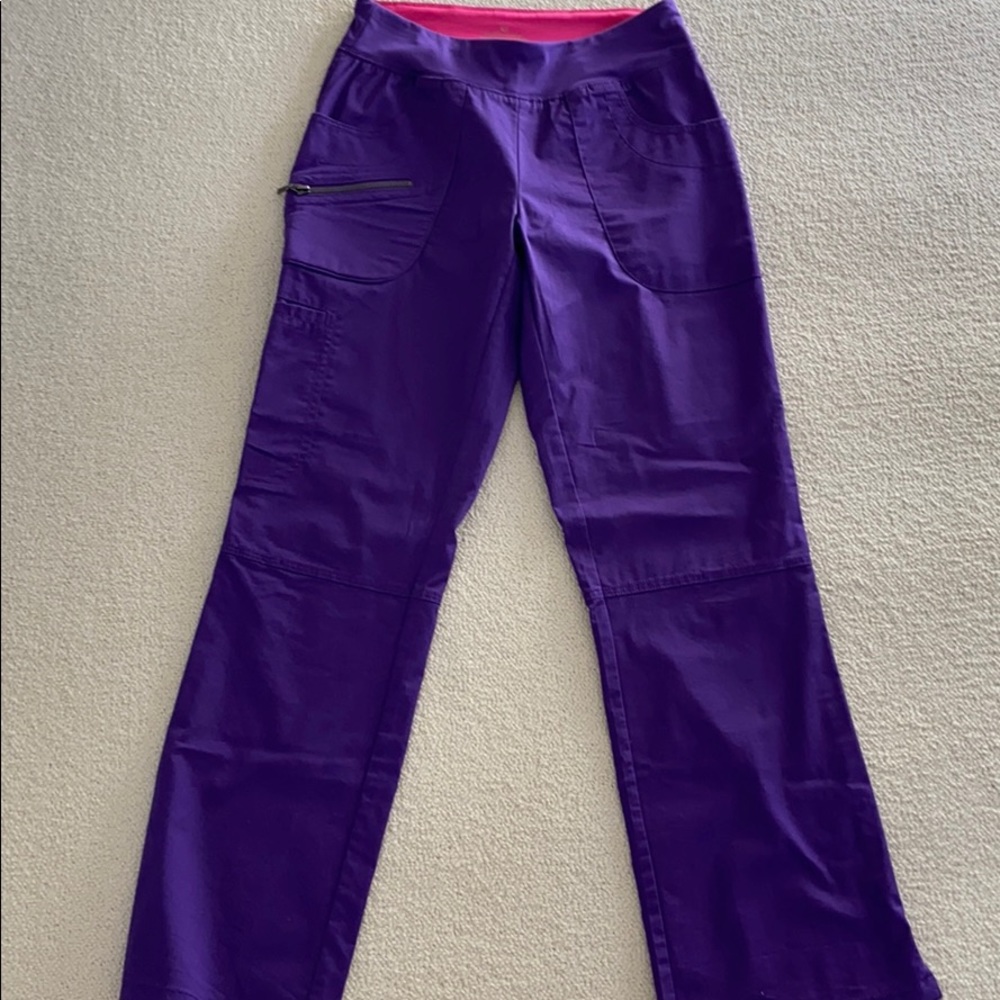 Purple Scrub Pants